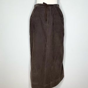 J. JILL Corduroy Maxi Skirt
